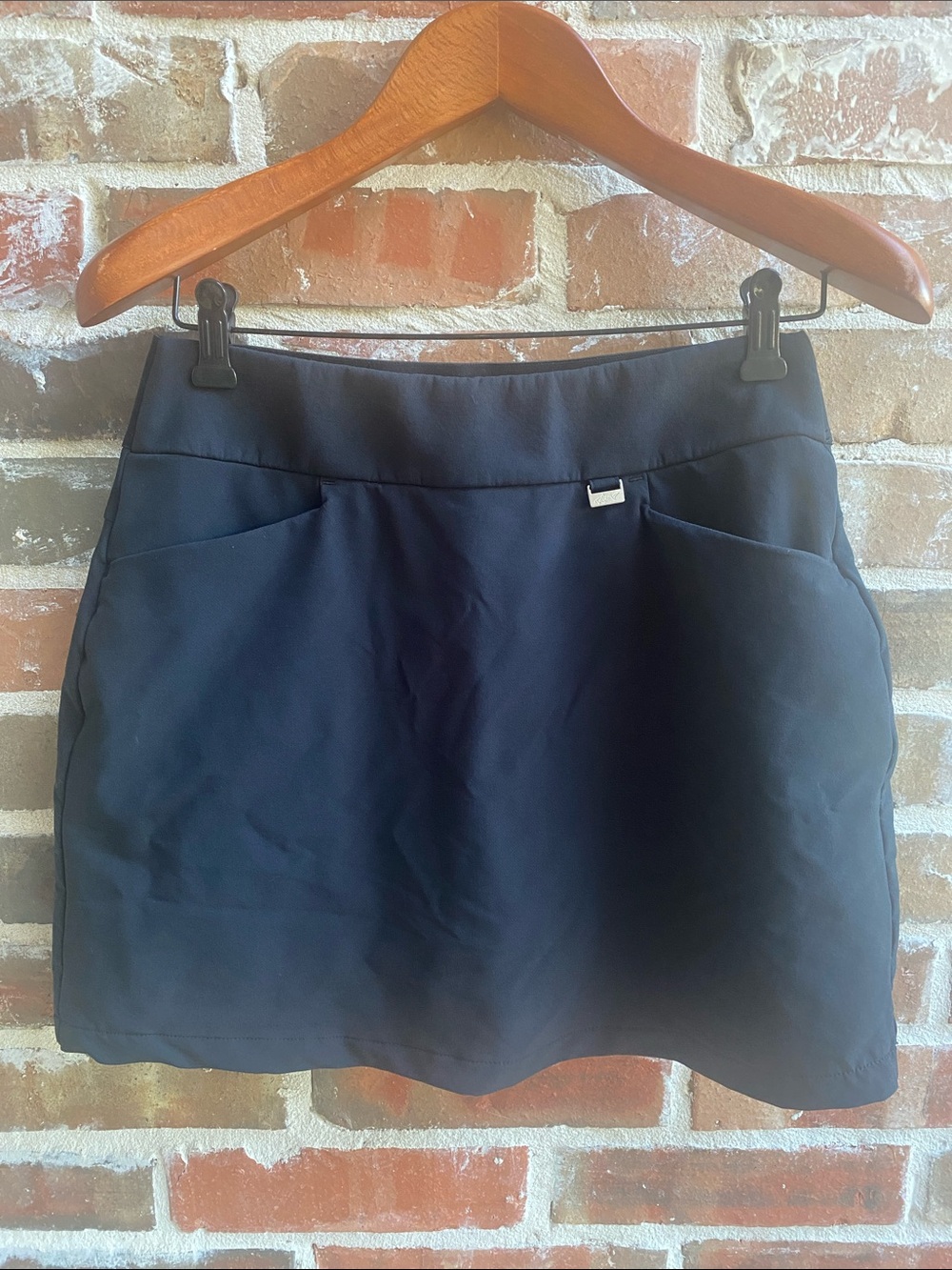 Greg Norman Collection Black Athletic PlayDry Skort